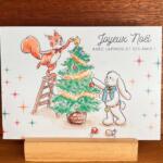 Lapinou et Grignotine à Noël