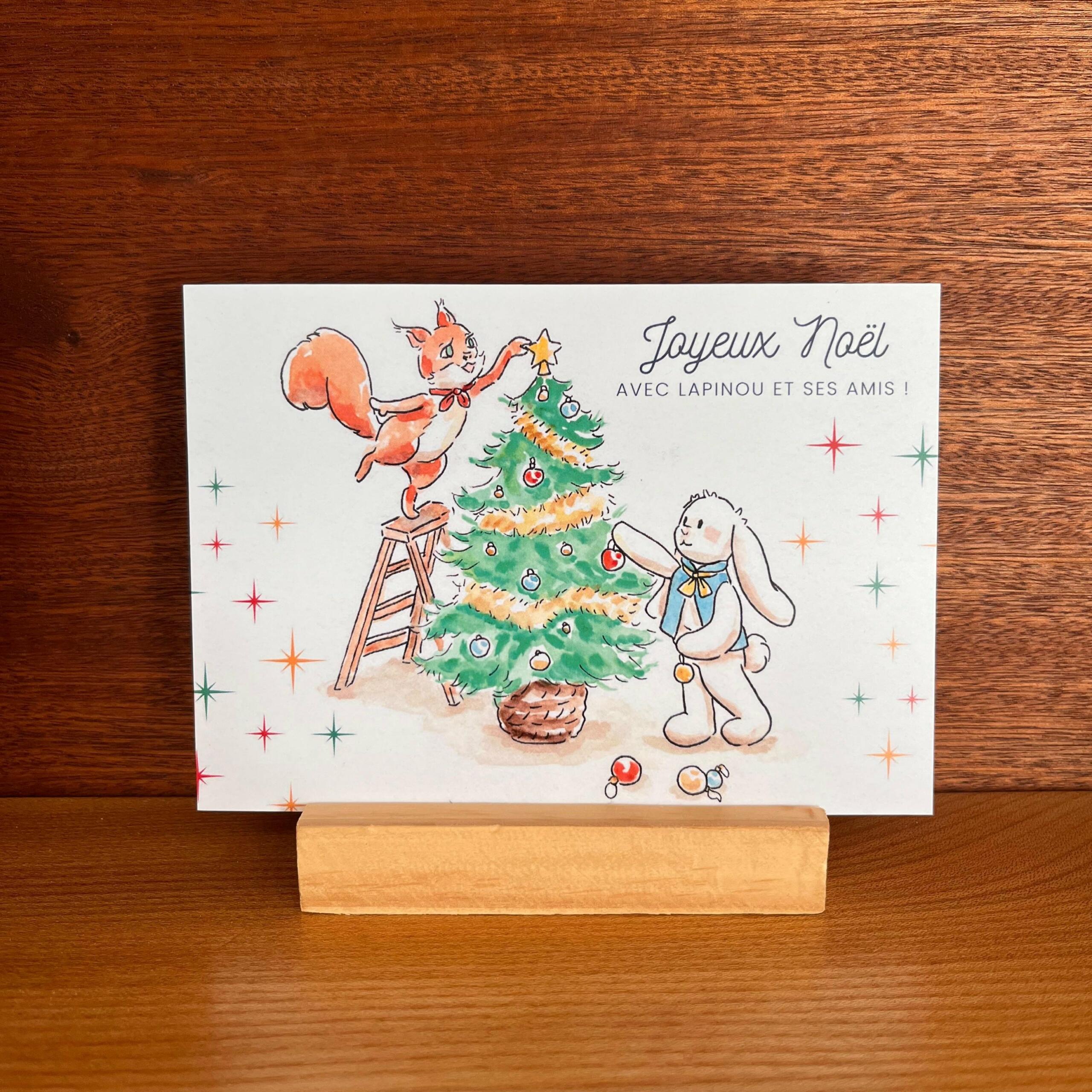 Cartes Lapinou et ses amis du Bois Joly